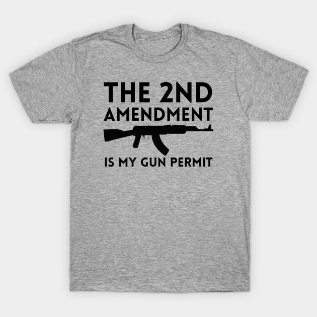 2nd Amendment T-Shirt by François Belchior